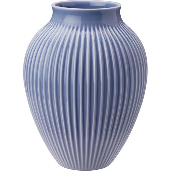 Knabstrup Ripple vase 20 cm - Lavendel