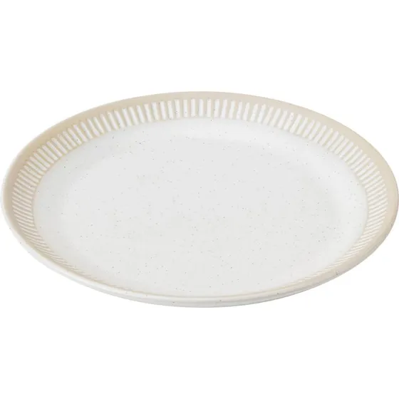 Knabstrup Colorit tallerken Ø19 cm – Sand