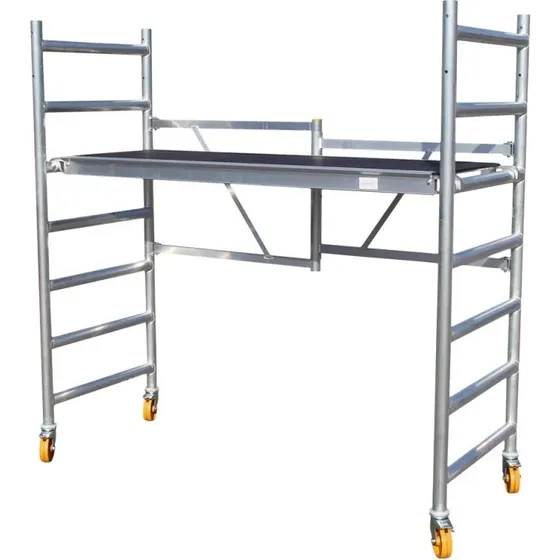 Custers foldestillads 74x178 cm – 3,8 m arbejdshøjde