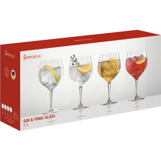 Spiegelau Gin & Tonic-glas 63 cl – 4 stk (krystal)