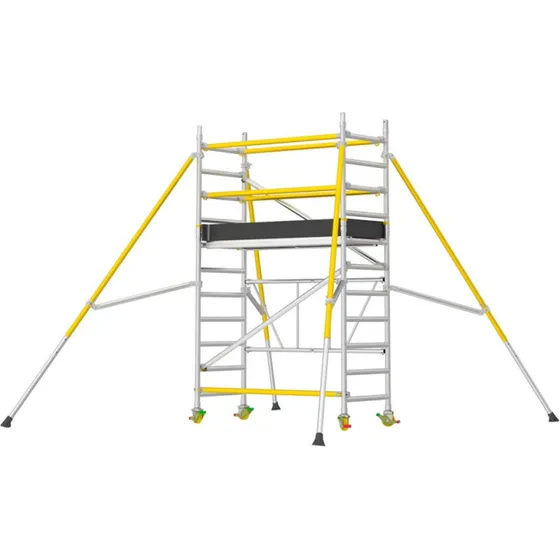 W.steps Håndværkerstillads WFT 750-1,8 m med gelænderpakke