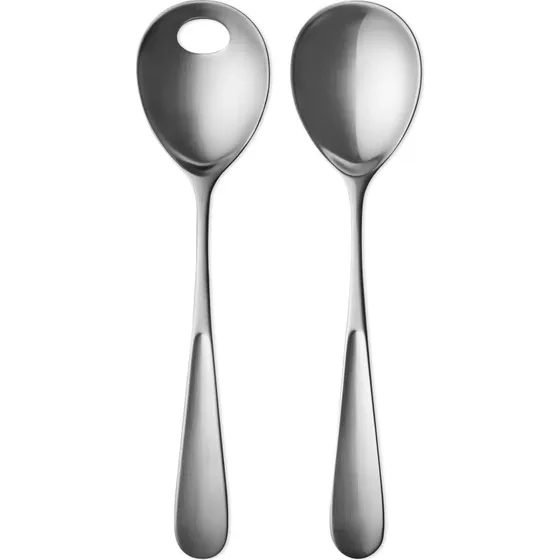 Georg Jensen Vivianna serveringssæt, mat stål (2 dele)