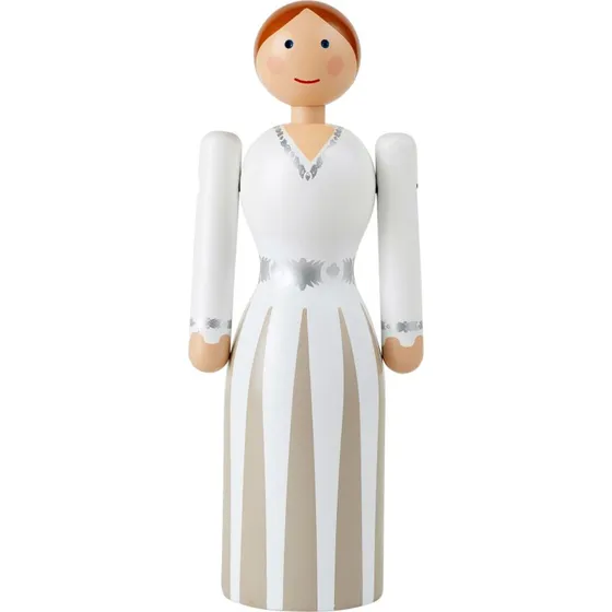 Kay Bojesen Brud, hvid 17 cm