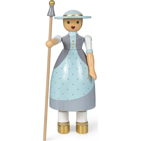 Kay Bojesen Hyrdinde (lyseblå) - bøgetræ