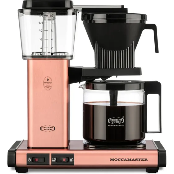 Moccamaster Optio kaffemaskine - roséguld