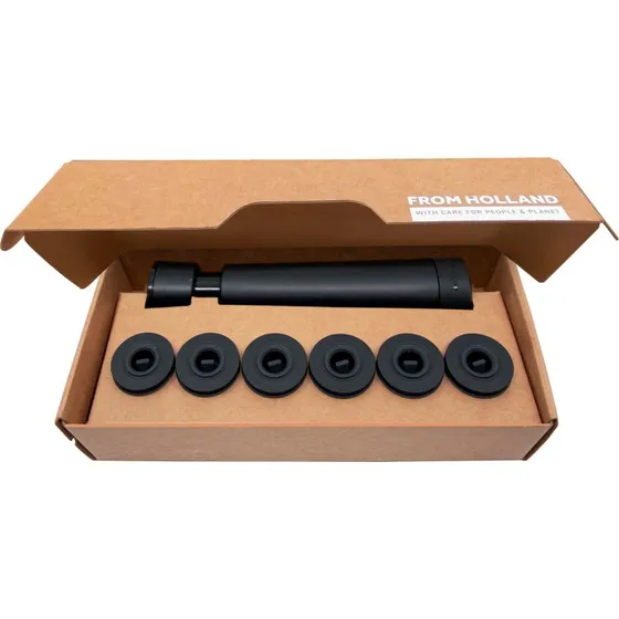 Airtender vakuumforsegler til vin – sæt med 6 stoppers