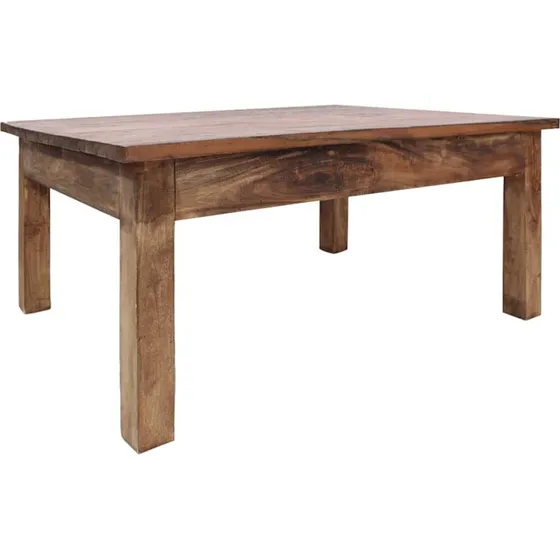 Sofabord i massivt mahogni 96x73x45 cm