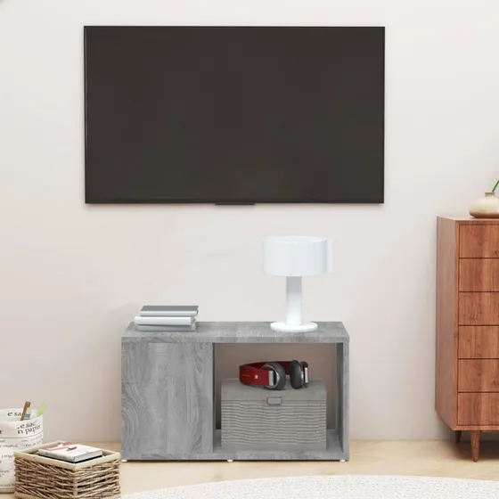 TV-bord 60x24x32 cm – Sonoma egeffekt, konstrueret træ