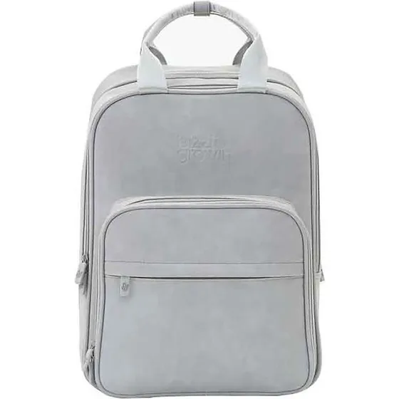 Bizzi Growin RucPOD® pusletaske og rejseseng – Whisper Grey
