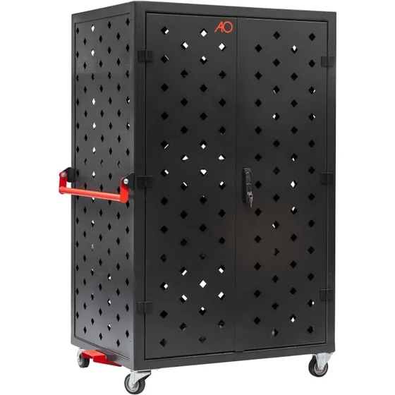 AO Toolbox værktøjsskab på hjul, stål 181×111,5×81 mm