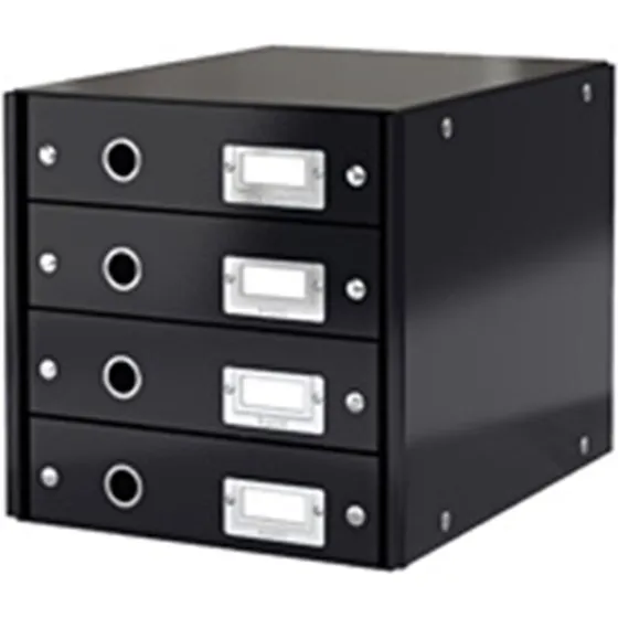 Leitz Click&Store skuffekabinet 4 skuffer, sort