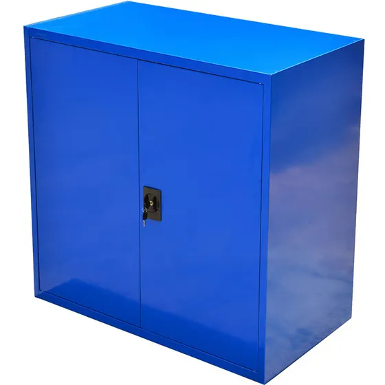 SWED Opbevaringsskab SWED 3 Lav, blå (1000x1000x500)