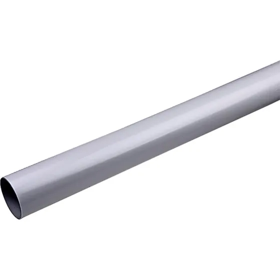 Plastmo Plast 90 mm nedløbsrør 3000 mm, grå