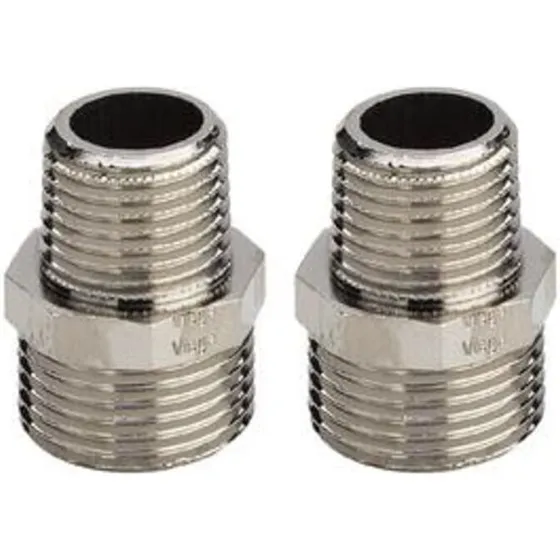 Viega 1/2" x 3/4" adapter til radiatorventil
