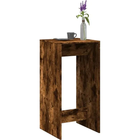 Barbord i konstrueret tr, rget egetr 51x50x103,5 cm