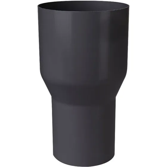 Plastmo Plast rørsamlemuffe/overgang Ø90/75 mm, hvid