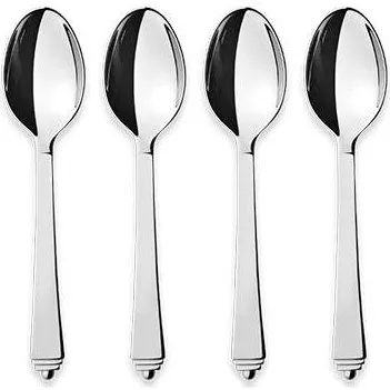 Georg Jensen Pyramide dessertskeer, 4 stk.