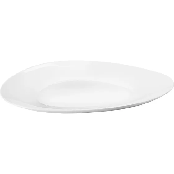 Georg Jensen Sky serveringsfad 40 cm – hvid porcelæn