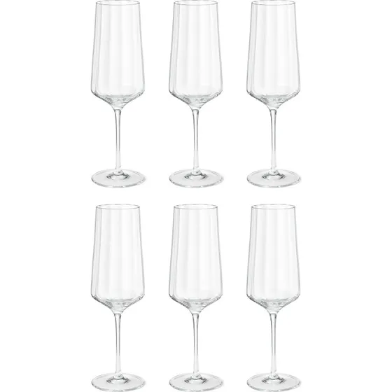 Georg Jensen Bernadotte Champagneglas 27 cl, 6-pak