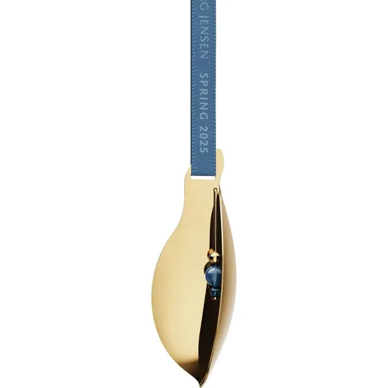 Georg Jensen Forår 2025 prydningsblad, 18K forgyldt