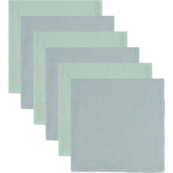 Mininor Økologiske Stofbleer "Peach" 6 stk