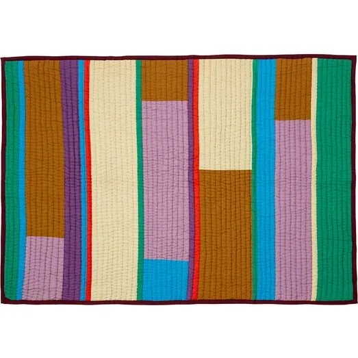 Hübsch Pavilion Plaid - Burgundy/Multi