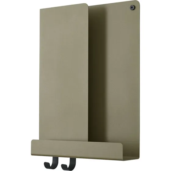 Muuto Folded hylde 29,5x40 cm – Olive