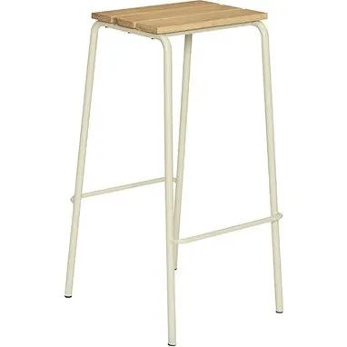Hübsch Stilt Barstol Sand – Asketræ & Jernben