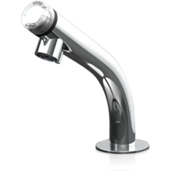 Miscea Classic berøringsfri bordhane i rustfrit stål m/ sæbe & sprit