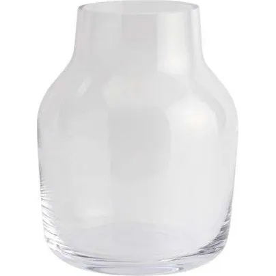 Muuto Silent Vase 15 Clear  Mundblst glas
