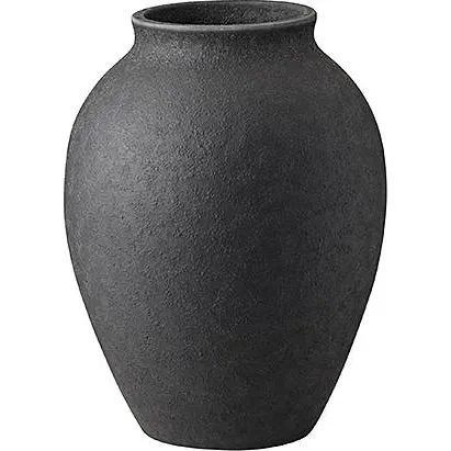 Knabstrup Keramik vase 12,5 cm - Sort