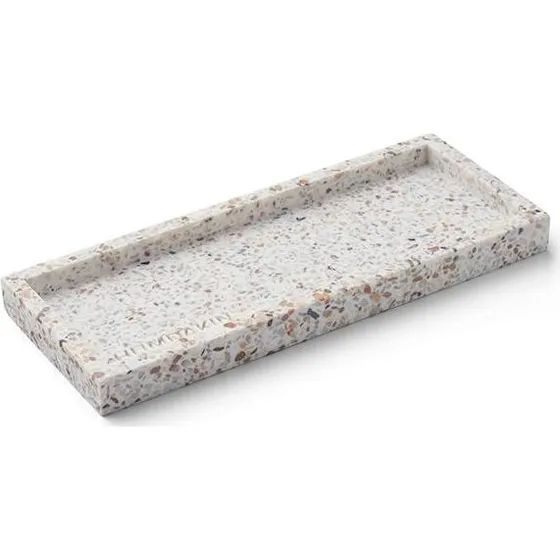 Humdakin Terrazzo-bakke 1025 cm White/Brown