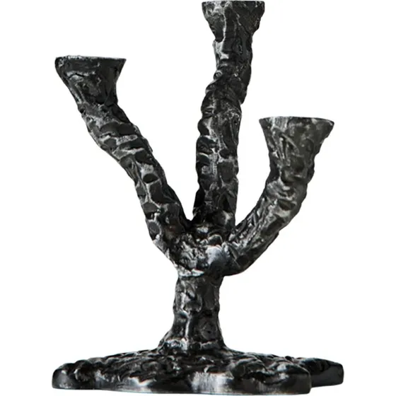 MUUBS Ava lysestage 22 cm  antikgr