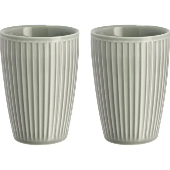 Pillivuyt Plissé termokrus 25 cl 2-pak – Arctic Ice