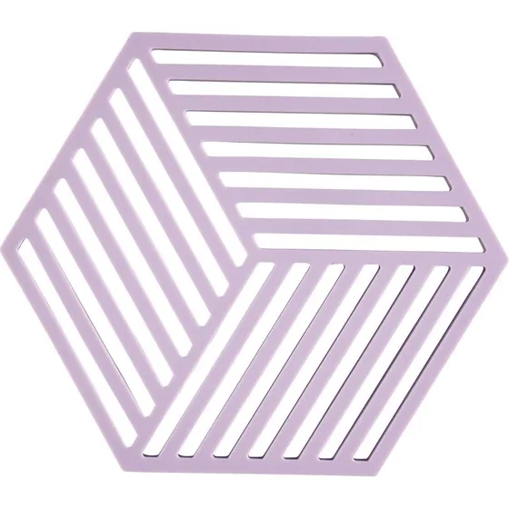 Zone Hexagon Bordskner Lupin  Silikone 16x14 cm