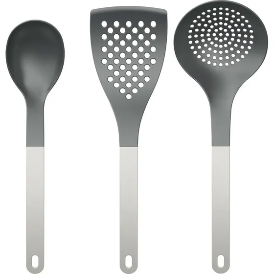Rosti Optima kkkenredskabst 3 dele  hvid nylon