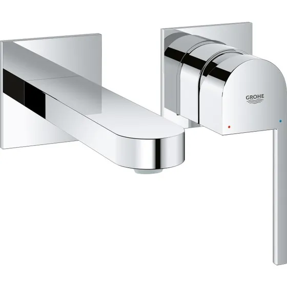 GROHE Plus 2-huls vægmonteret håndvaskbatteri 147 mm, krom