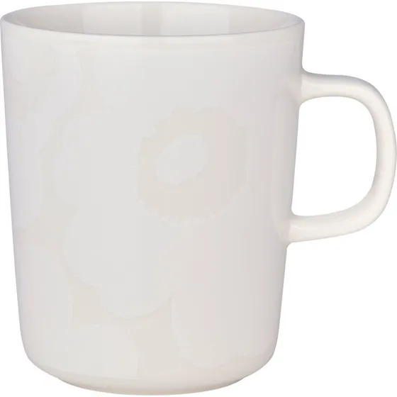 Marimekko OIVA Unikko krus 25 cl – Off White