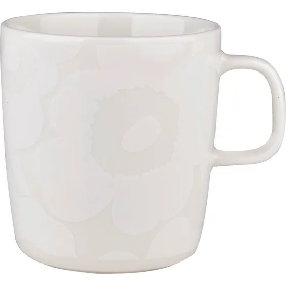 Marimekko Unikko OIVA krus 40 cl – offwhite