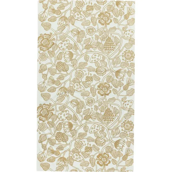 Marimekko Tiara dug 135250 cm  hvid/guld