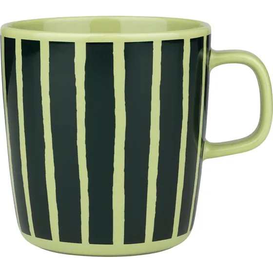 Marimekko Piccolo krus 40 cl, pære/mørkegrøn