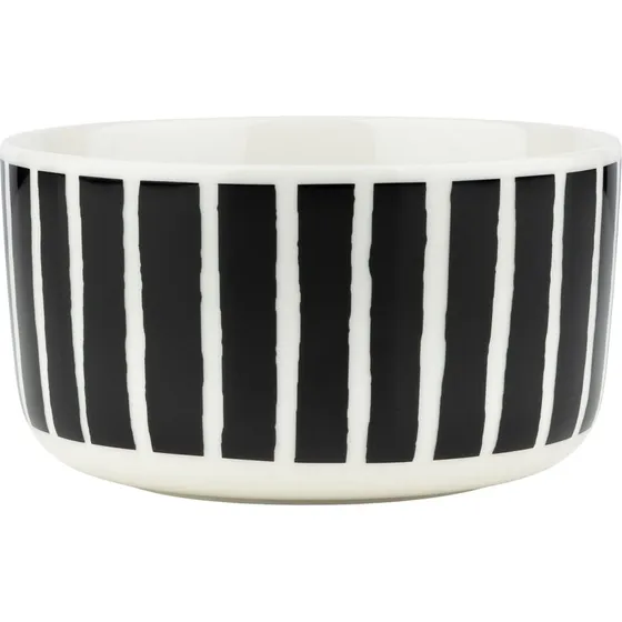 Marimekko Piccolo skål 50 cl – sort/hvid