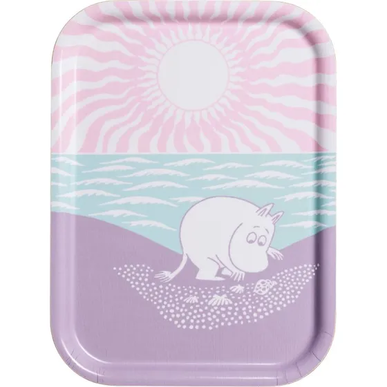 Arabia Mumin 'En dag på stranden' Bakke 27x20 cm