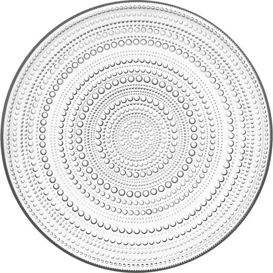 Iittala Kastehelmi tallerken 31,5 cm klar