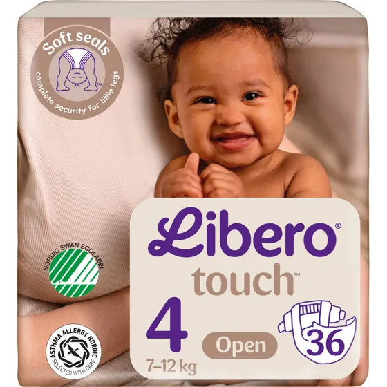 Libero Touch Ble str. 4 (7-12 kg) 36 stk