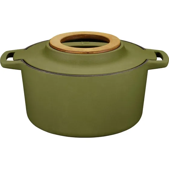 Fiskars Norden støbejernsgryde 4 L – brændenælde (begrænset)