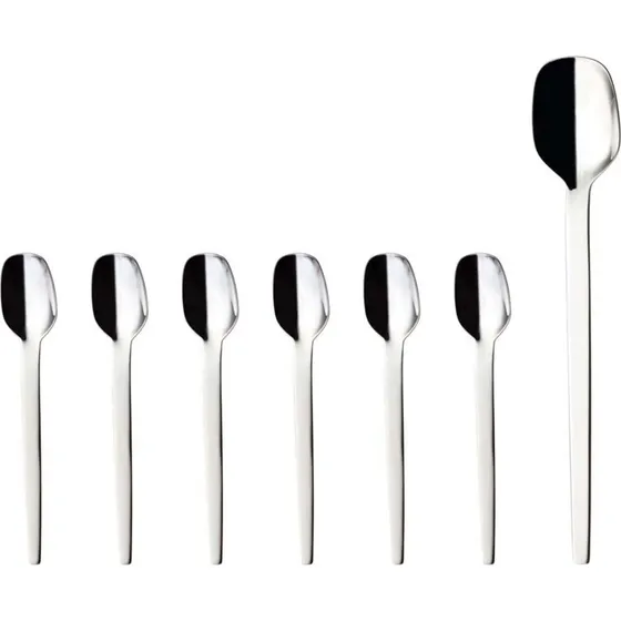 Hardanger Bestikk Tina dessertsæt 7 dele - rustfrit stål