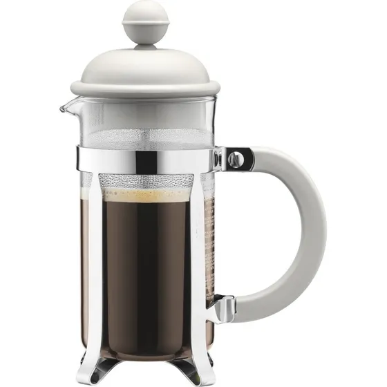 Bodum Caffettiera stempelkande 0,35 l  3 kopper (hvid)
