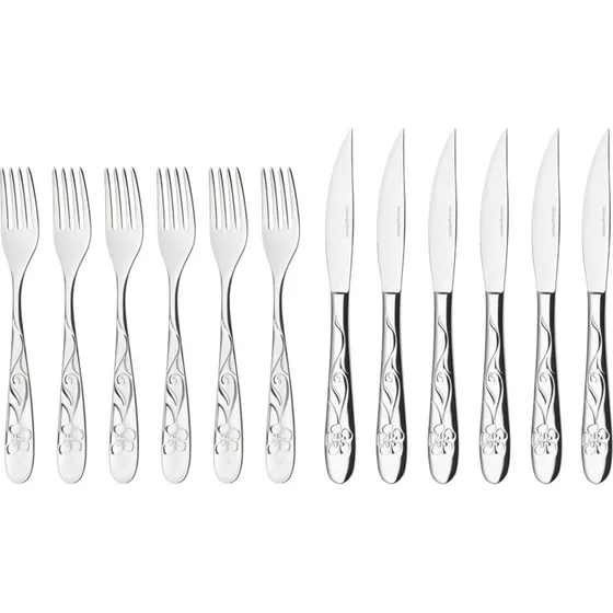 Hardanger Bestikk Sanna grillbestik 12 dele