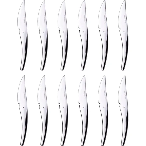 Hardanger Bestikk frugtknive 12 stk - rustfrit stål